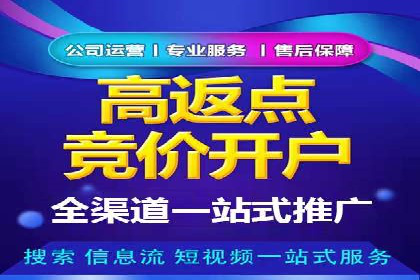 竞价开户推广实战案例精选